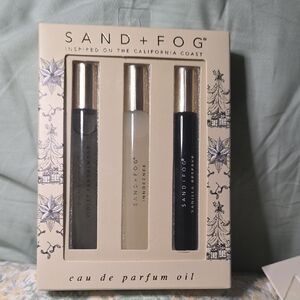 SAND + FOG Eau de Parfum Oil Set - Black, Cream, Gold